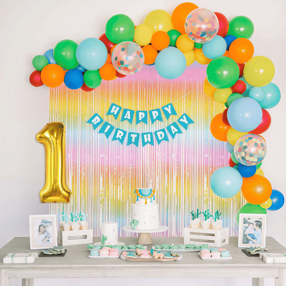 Service Provider of 1st Birthday Rainbow Decor in Pune, Maharashtra, India.