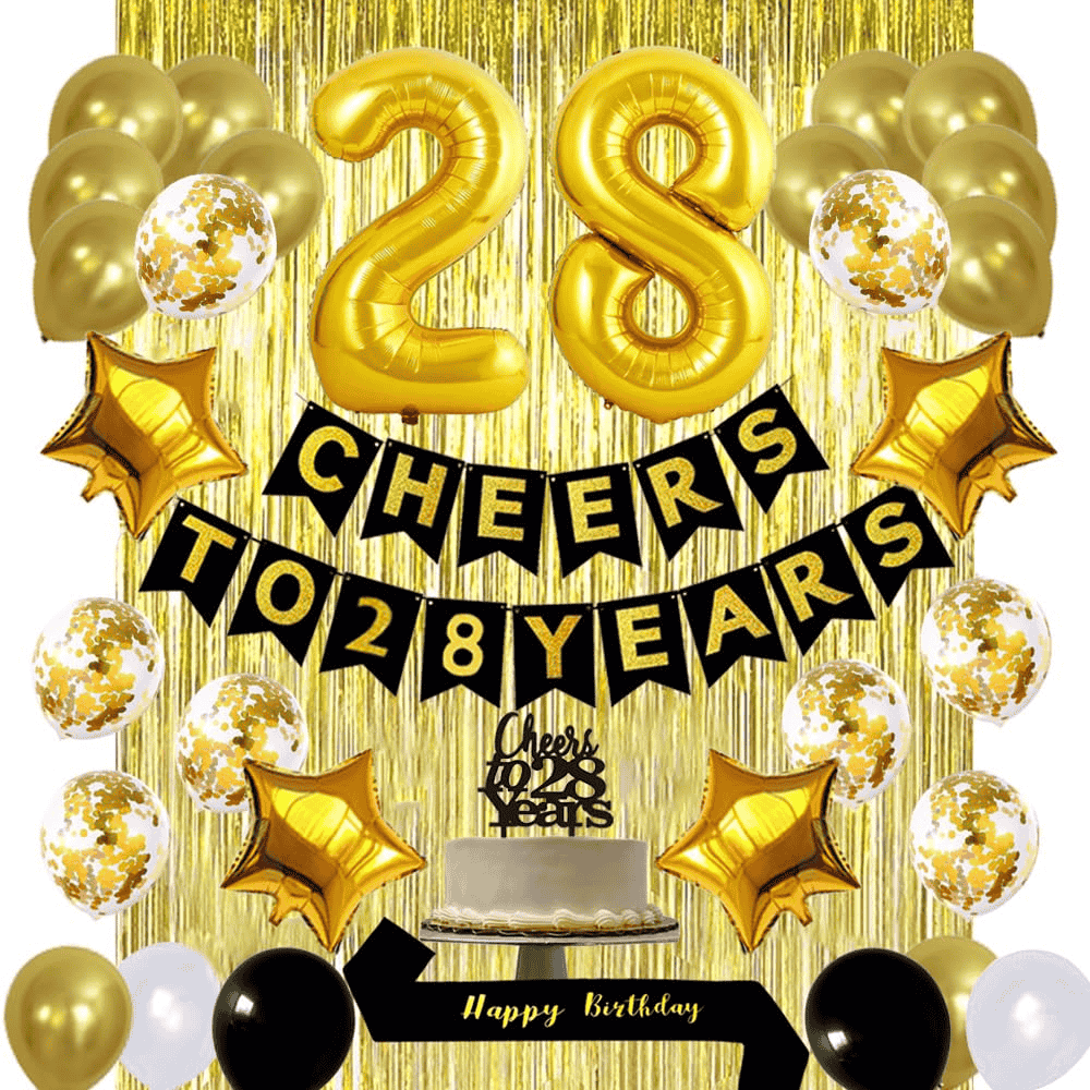 Service Provider of 28th Birthday Wall Decoration in Pune, Maharashtra, India.