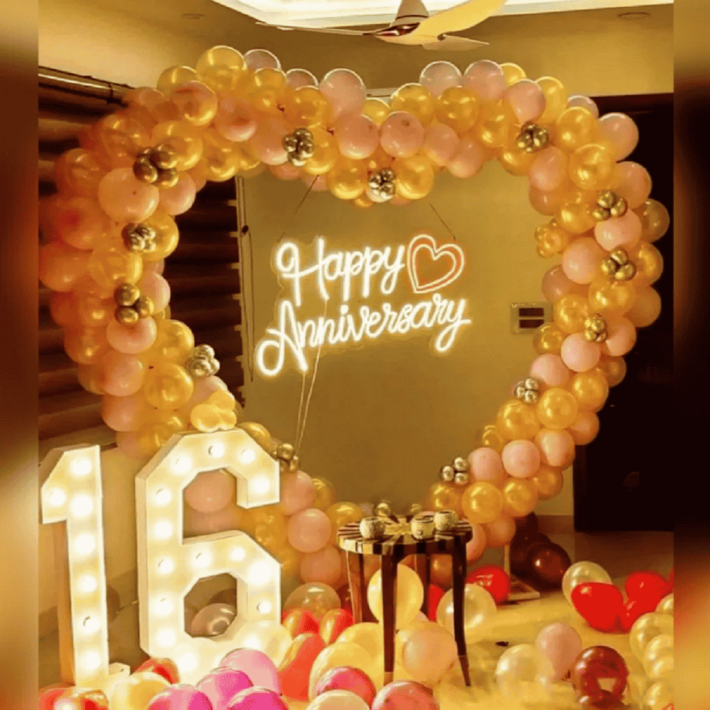 Service Provider of Anniversary Decoration in Pune, Maharashtra, India.