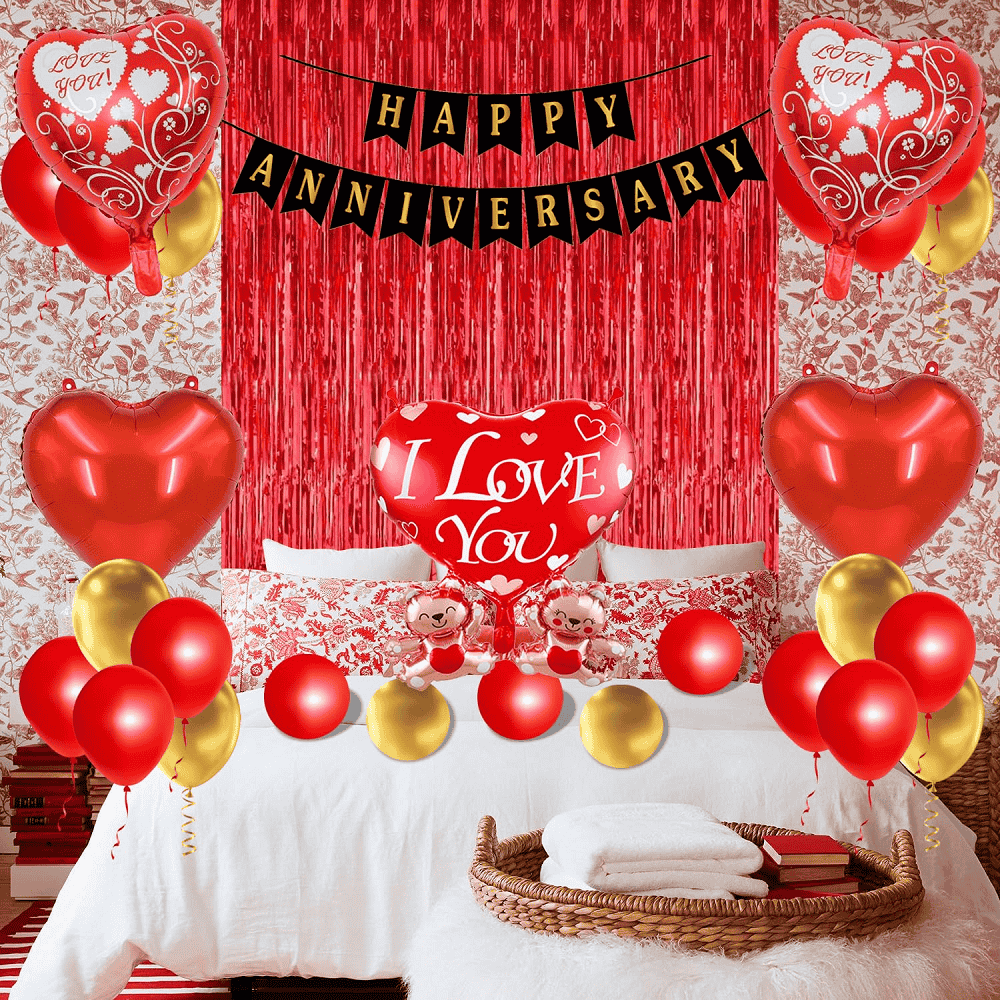 Service Provider of Anniversary Love Theme Decoration in Pune, Maharashtra, India.