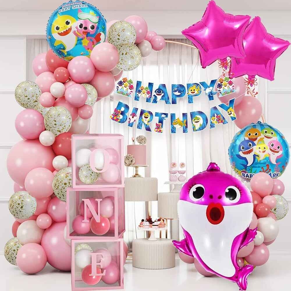 Service Provider of Baby Shark Theme Decoration in Pune, Maharashtra, India.