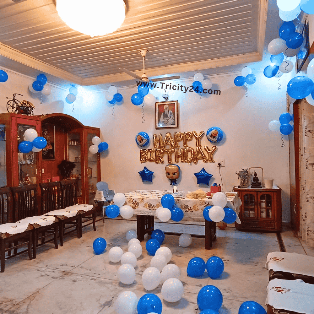 Service Provider of Cartoon Theme Birthday Balloon Decoration in Pune, Maharashtra, India.